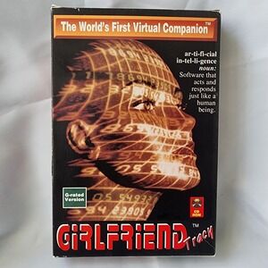 Girlfriend Tracy PC Game The World's First Virtual‎ Companion CD-ROM BOX ONLY